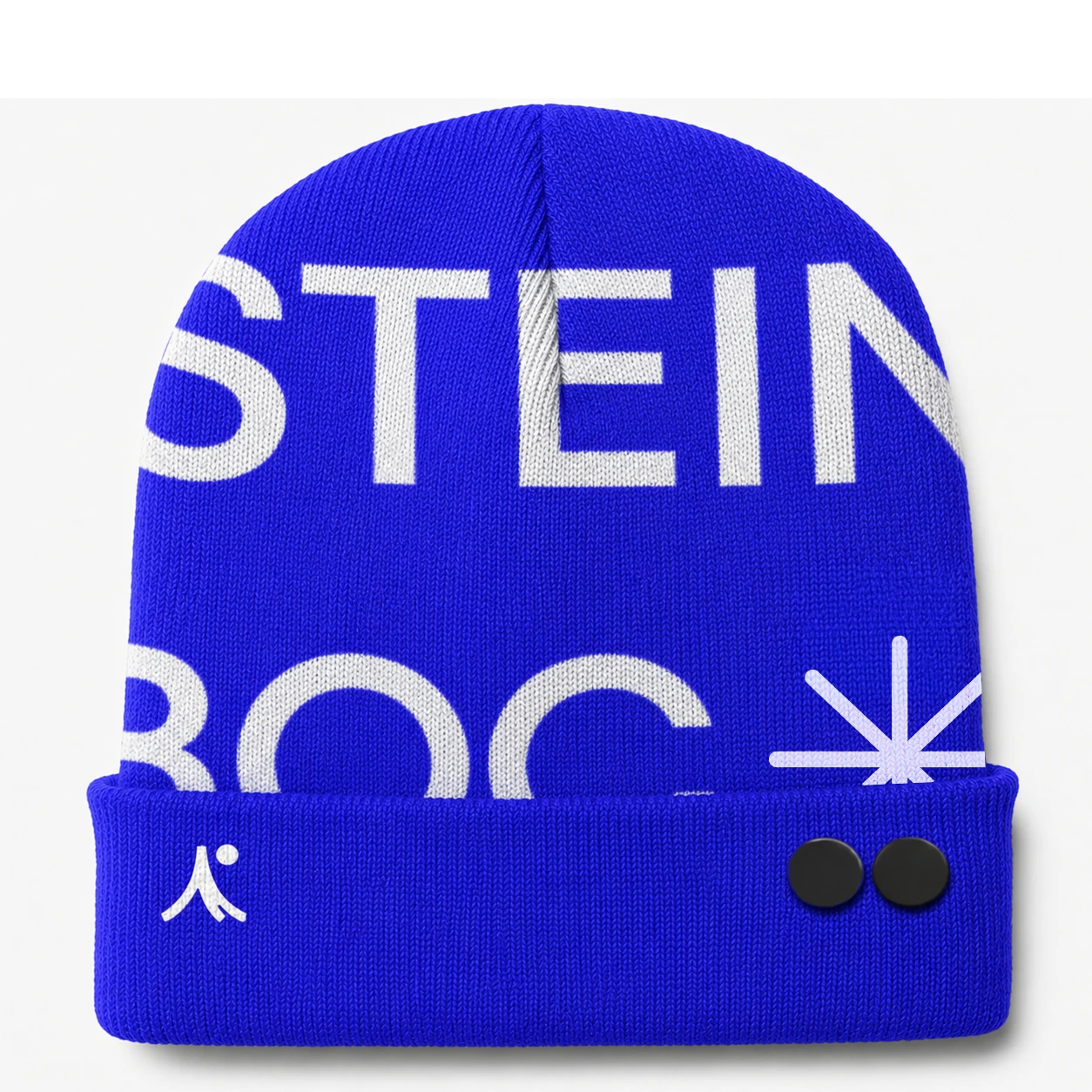Steinboc Verpackung in Blau