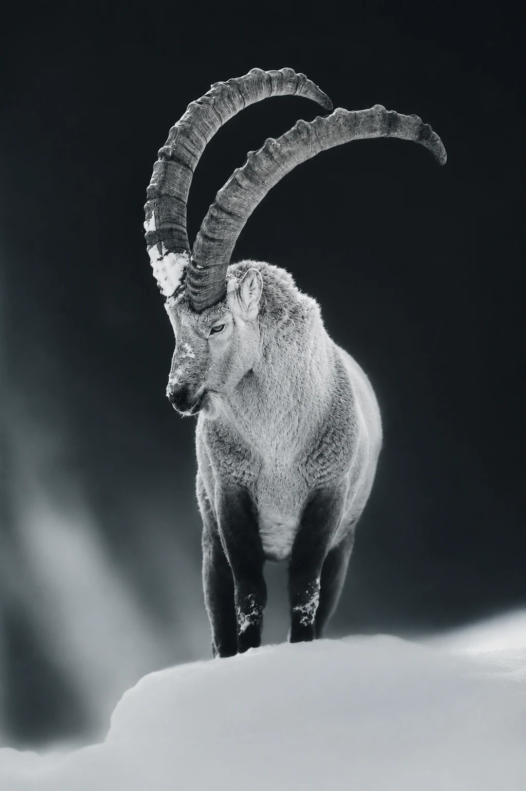 Steinboc Fotografie eines Steinbocks