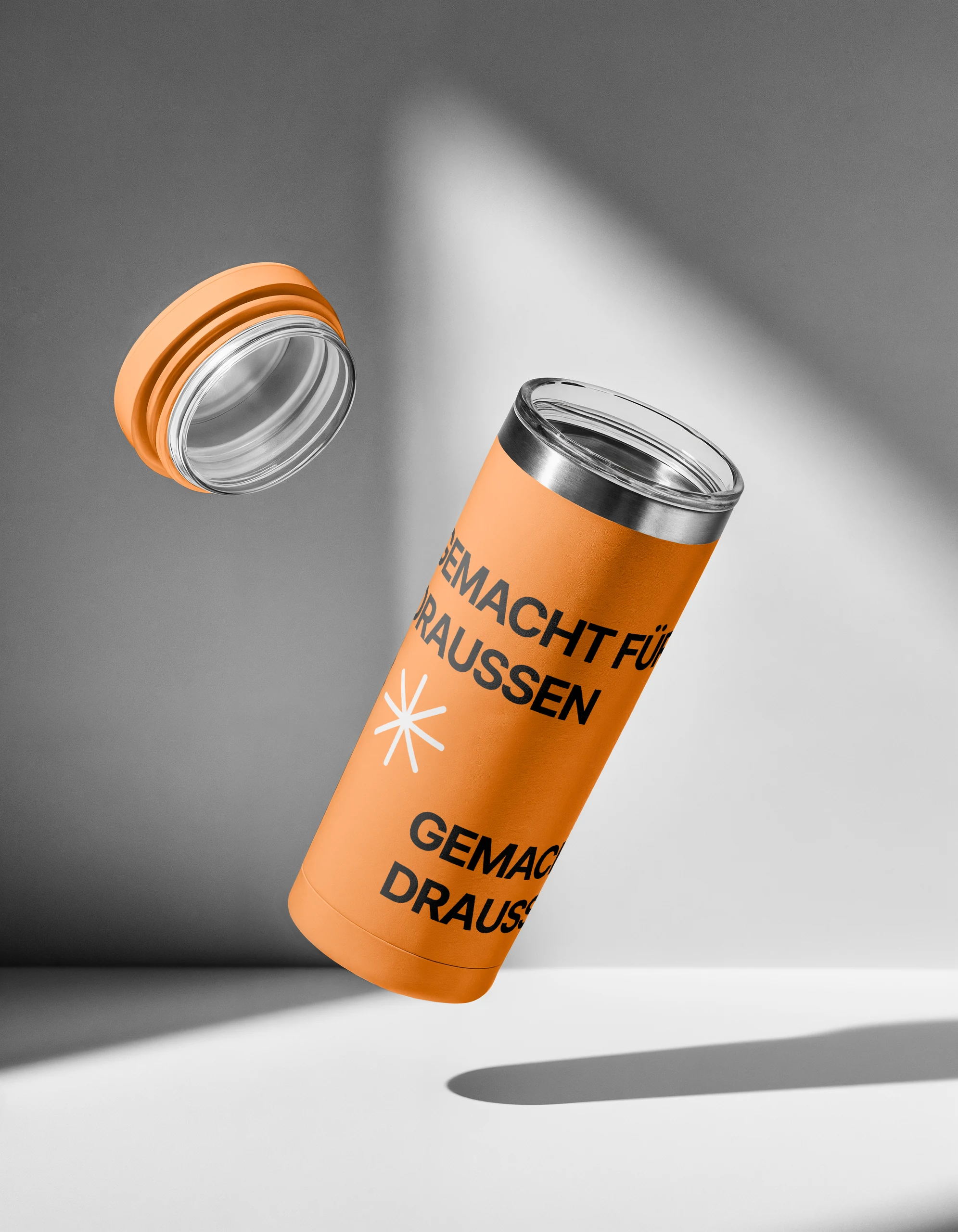 Orange Steinboc Dose