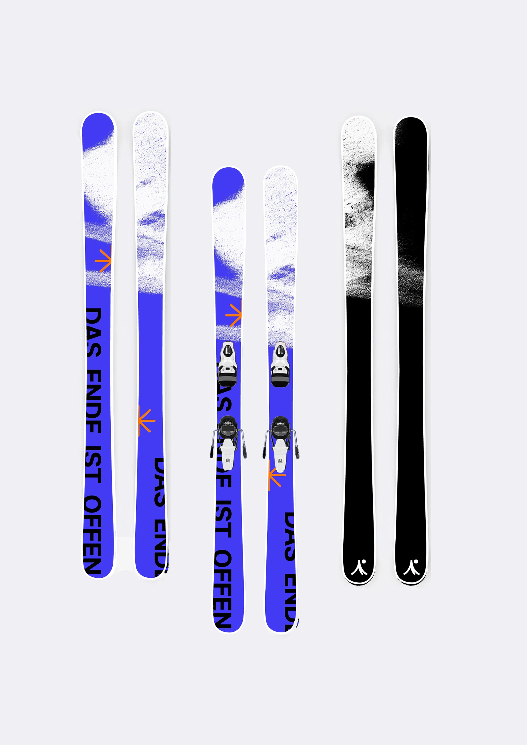Steinboc Ski-Reihe als Kampagnenmotiv