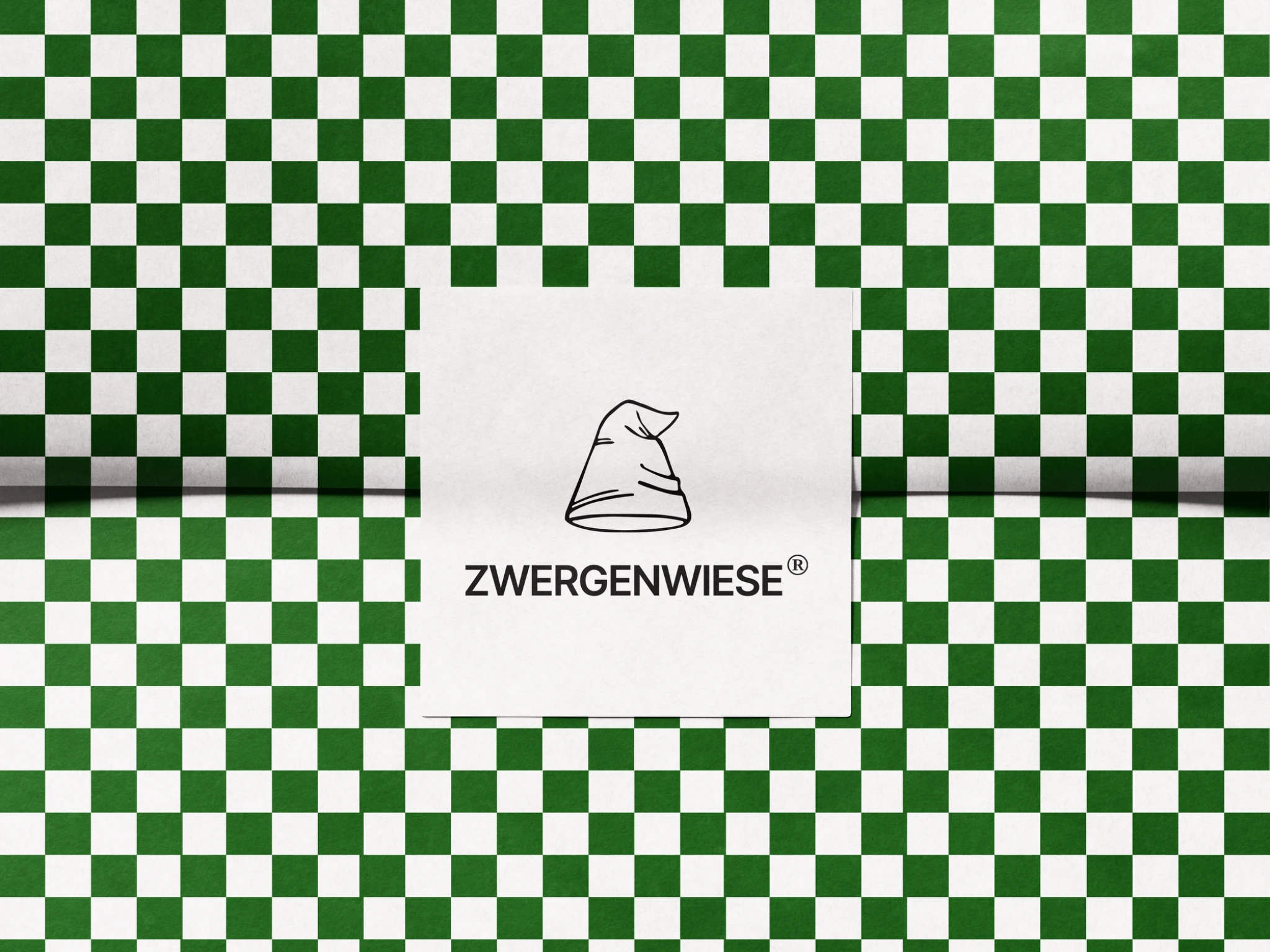 Zwergenwiese Seidenpapier mit Sticker